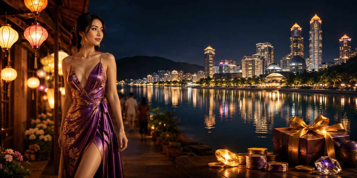 Không khí chợ đêm Phú Quốc – nơi người chơi tận hưởng casino và ưu đãi ssm